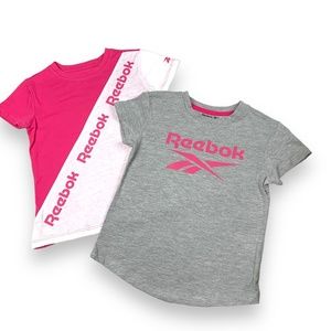 Girls Reebok Short Sleeve T-shirt Set Sz 5
